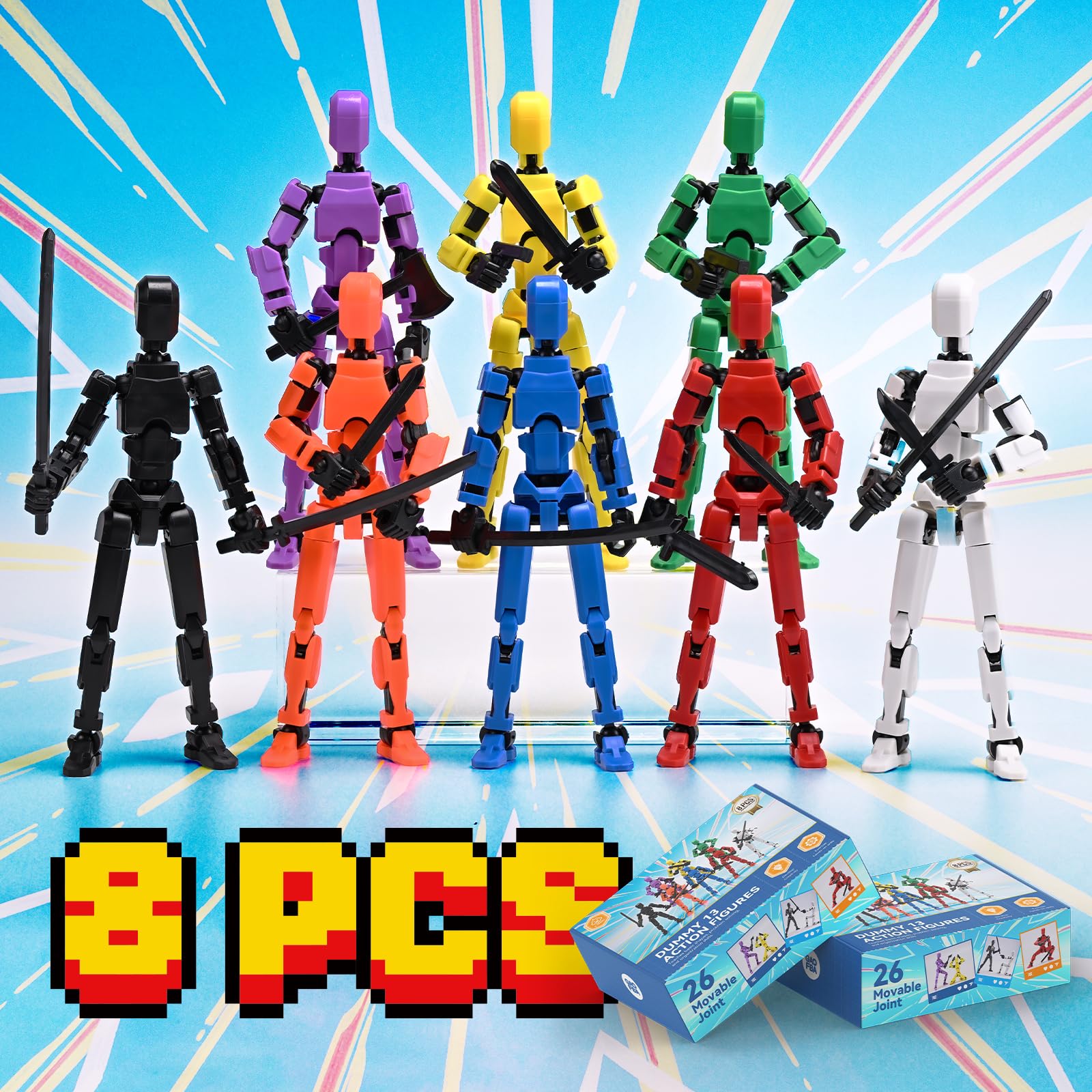 Amazon.com: GAOFBA [Assembly Complete] Dummy 13 Action Figures