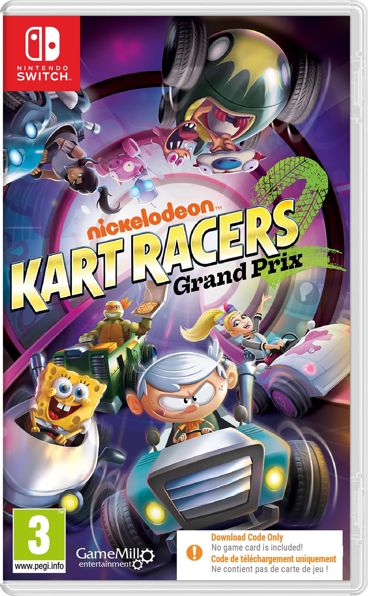 Nickelodeon Kart Racers 2 (Download Code Only)