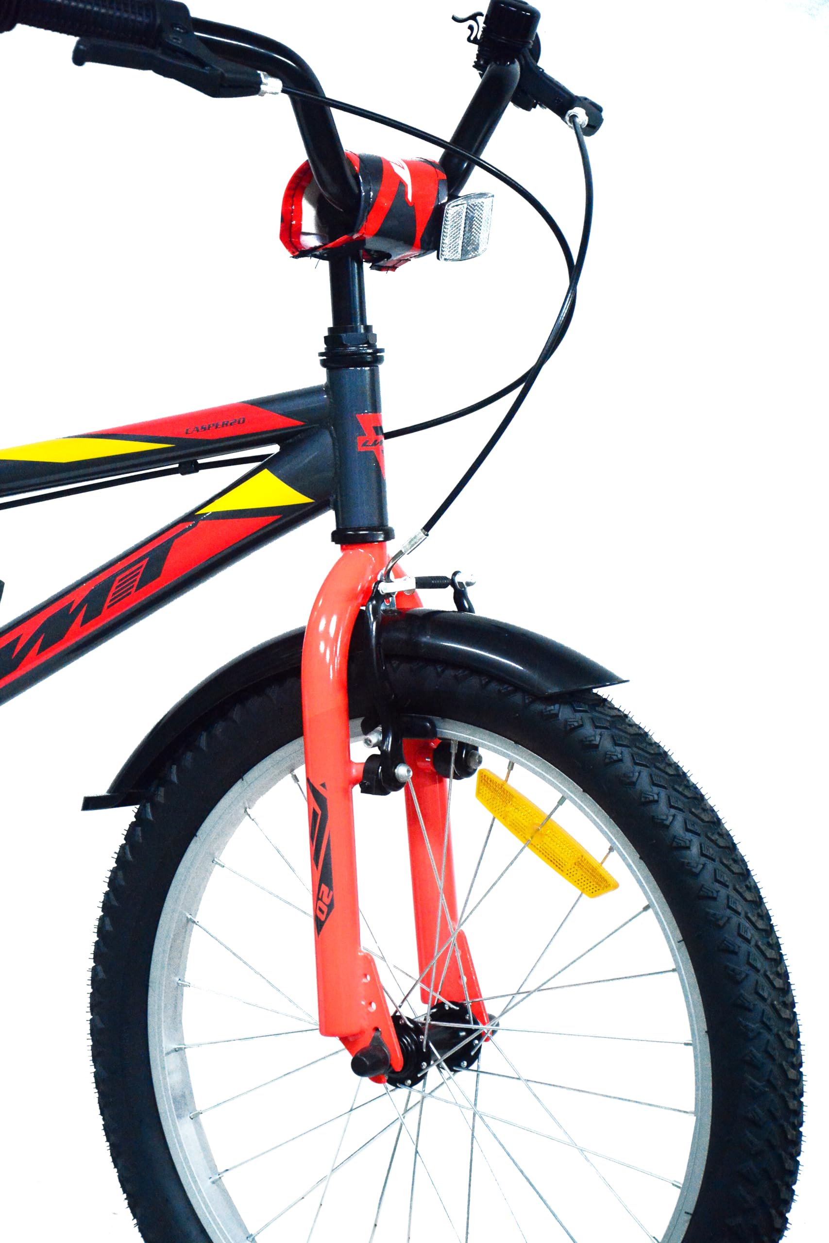 Bicicleta 20 Pulgadas niño | Bicicleta niño 6-10 años + Frenos V-Break + Estabilizadores + Cuadro Acero | Segura y Resistente