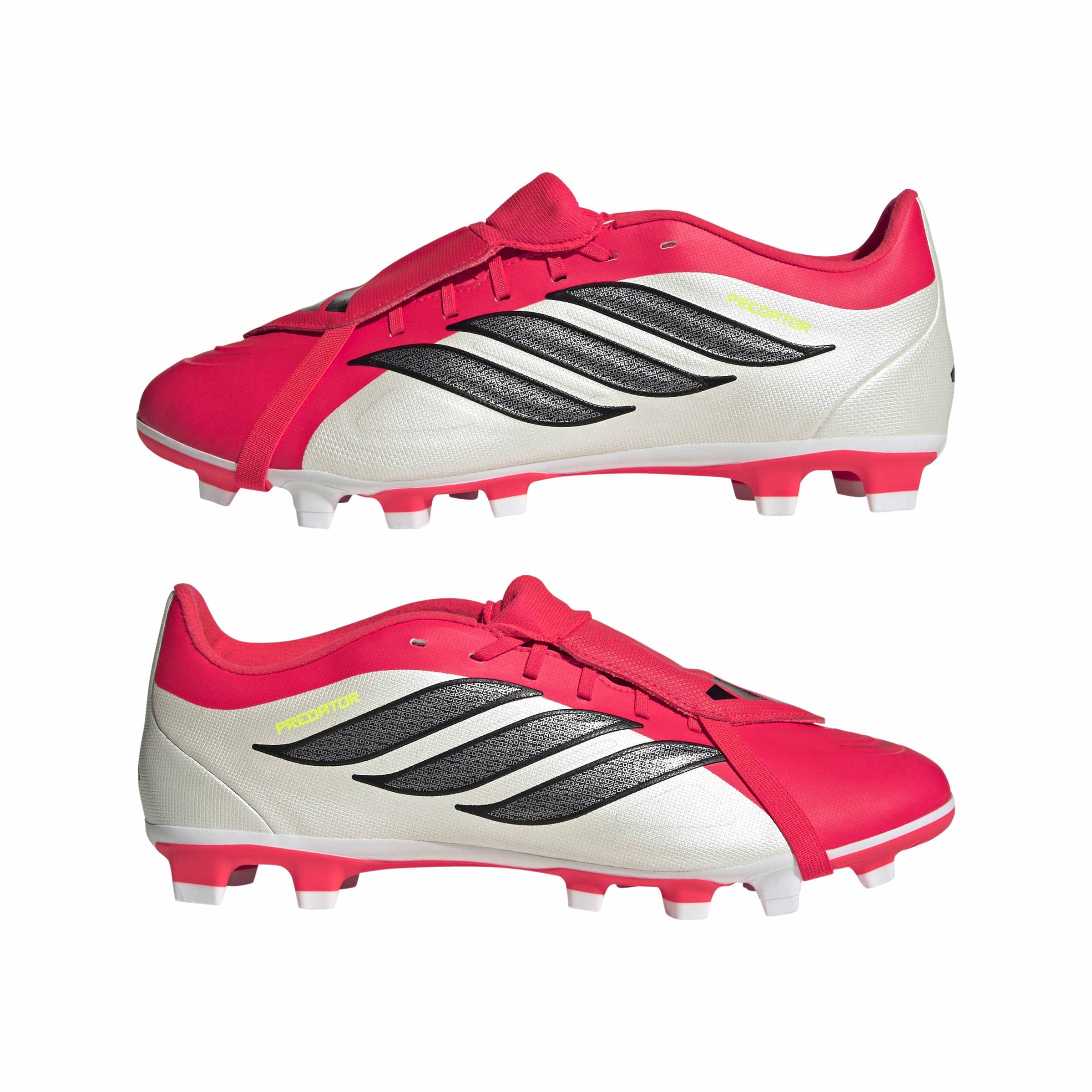 adidas Unisex Bota de fútbol con lengüeta Plegable Predator Club césped Natural seco/multisuperficie