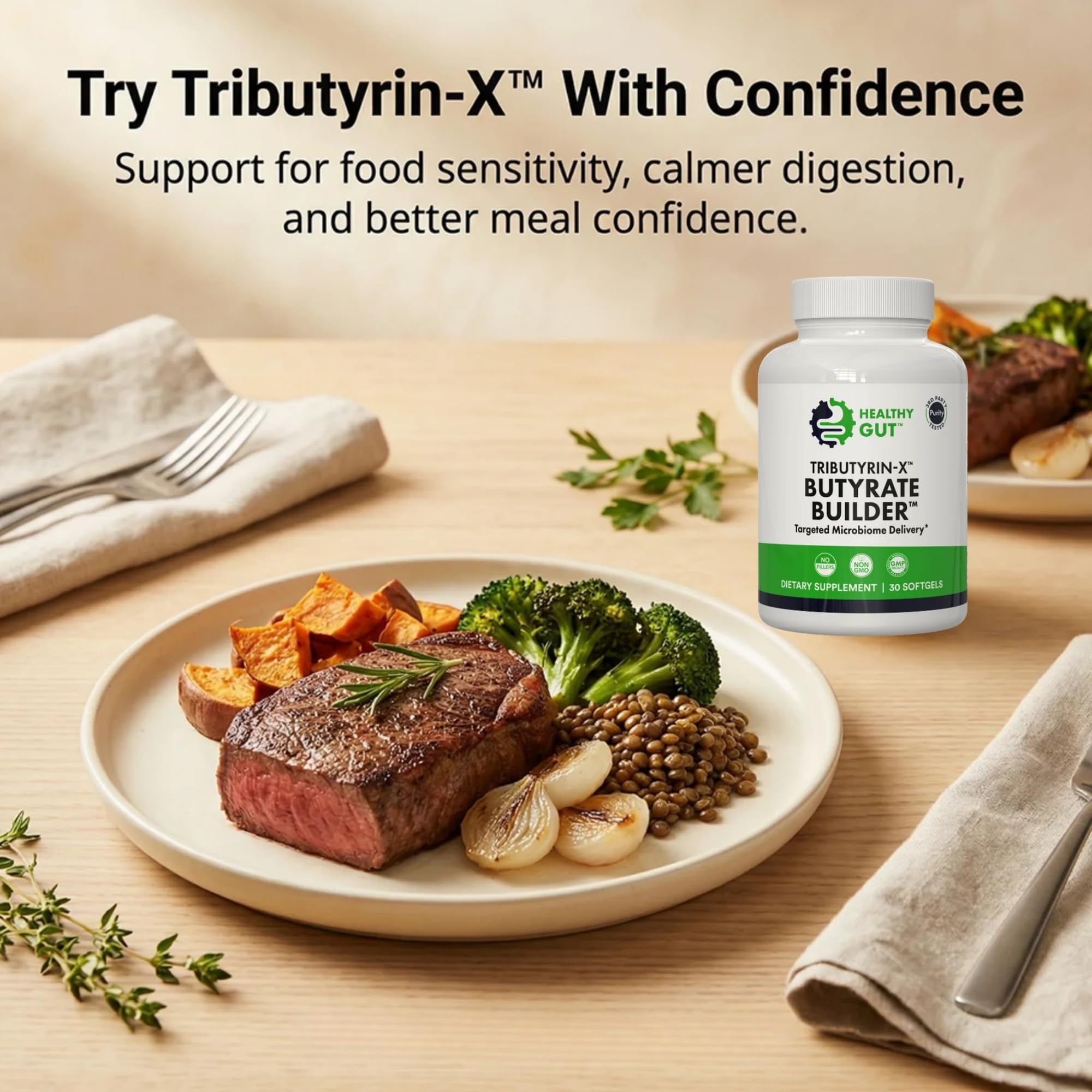 Healthy Gut Tributyrin-X | Bioavailable Butyrate Supplement | 30 Servings — Amazon image 7