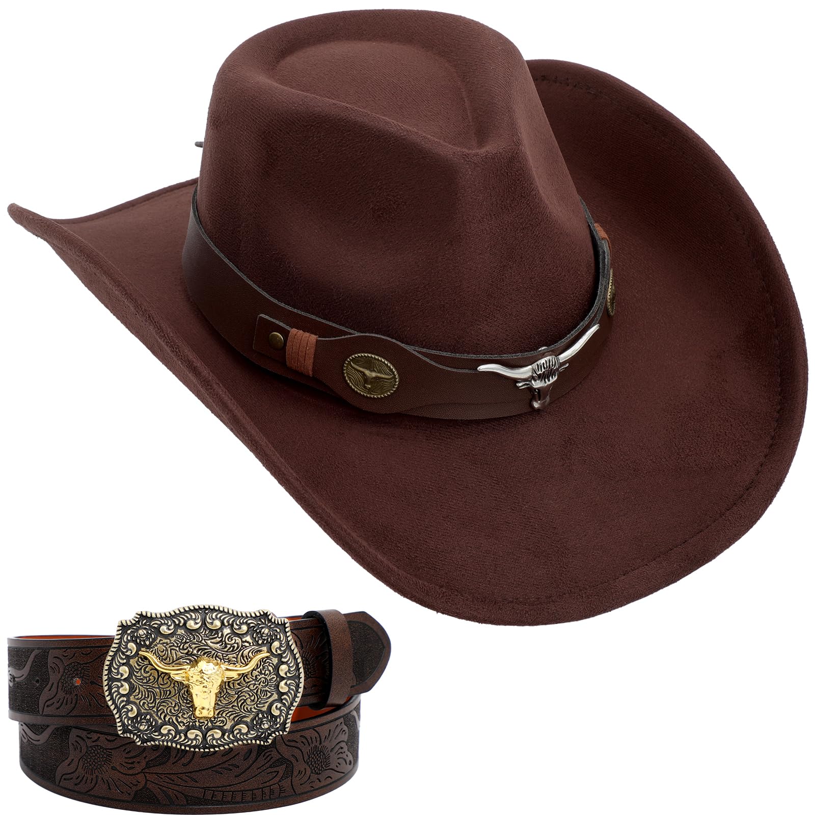 Chicingyou Cowboy Hat Belt