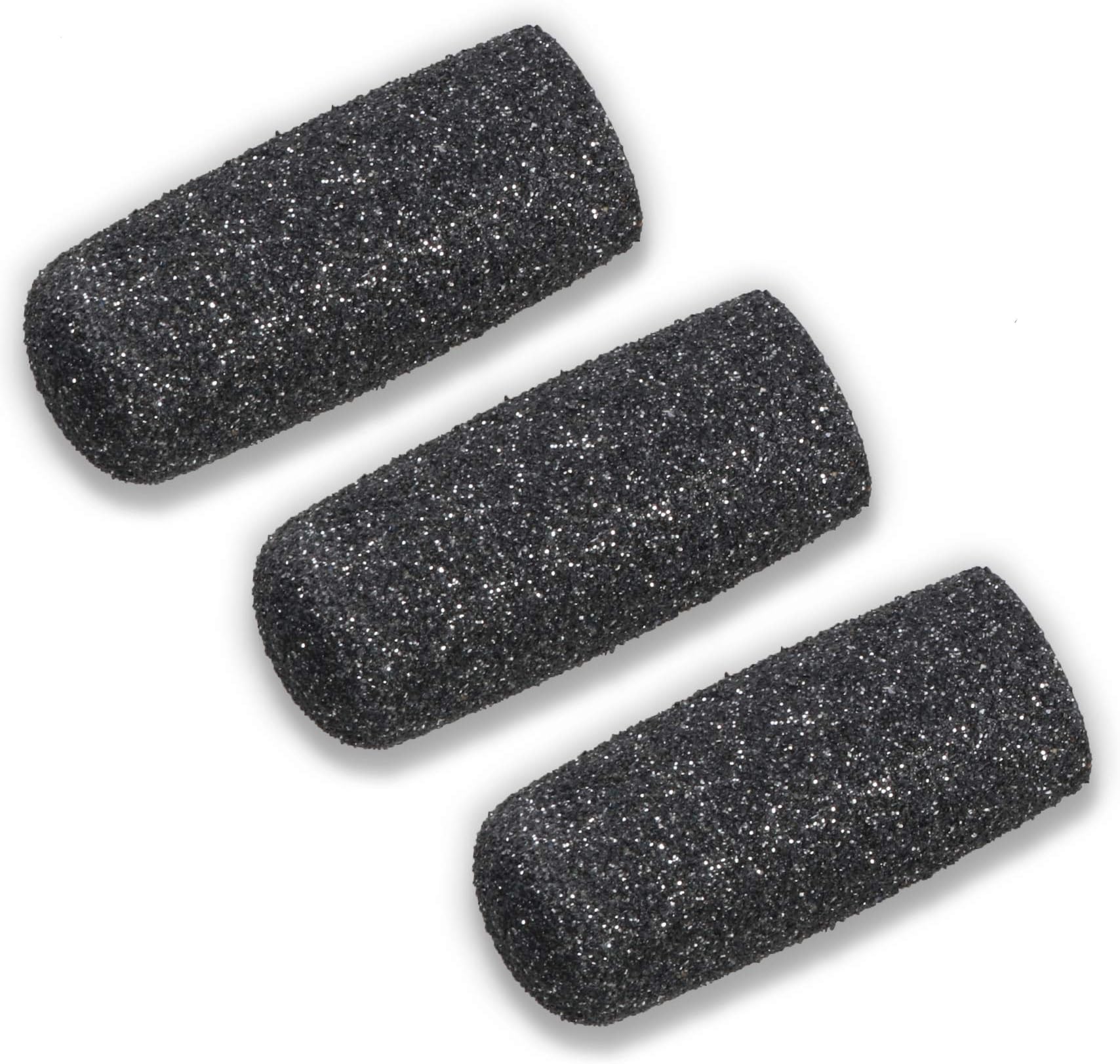 Regular Coarse Refill Rollers by Own Harmony - Best Fit for Electric Callus Remover CR1700 - Professional Foot Care for Healthy Feet - Pedicure File Tools - Refills 3 Pack Replacement Roller Heads