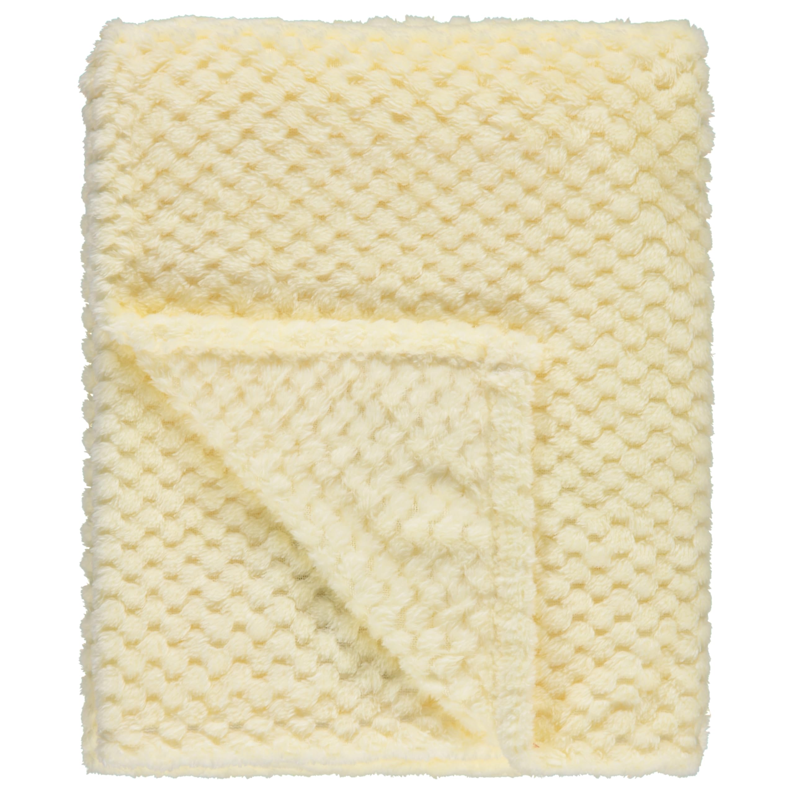 Disney Winnie The Pooh Soft Baby Blanket - Flannel Fleece Blanket for Baby - Plush Unisex Crib Stroller Nursery & Daycare Blankey, Peek-a-Boo/Yellow