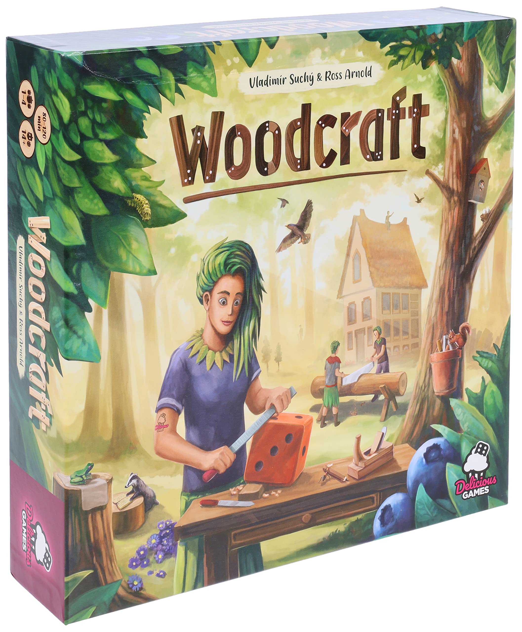 Delicious Games DLG08015 Woodcraft Board Games