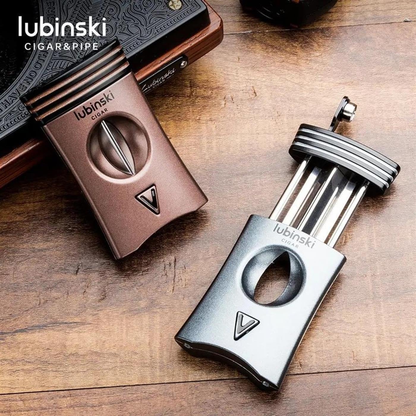 bektobacco Lubinski Metal V Puro Kesici Ve Delici Rose 60 Ring