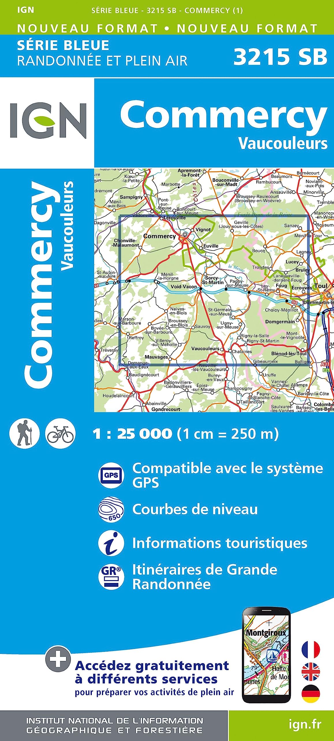 Commercy / Vaucouleurs (3215) (Série Bleue)