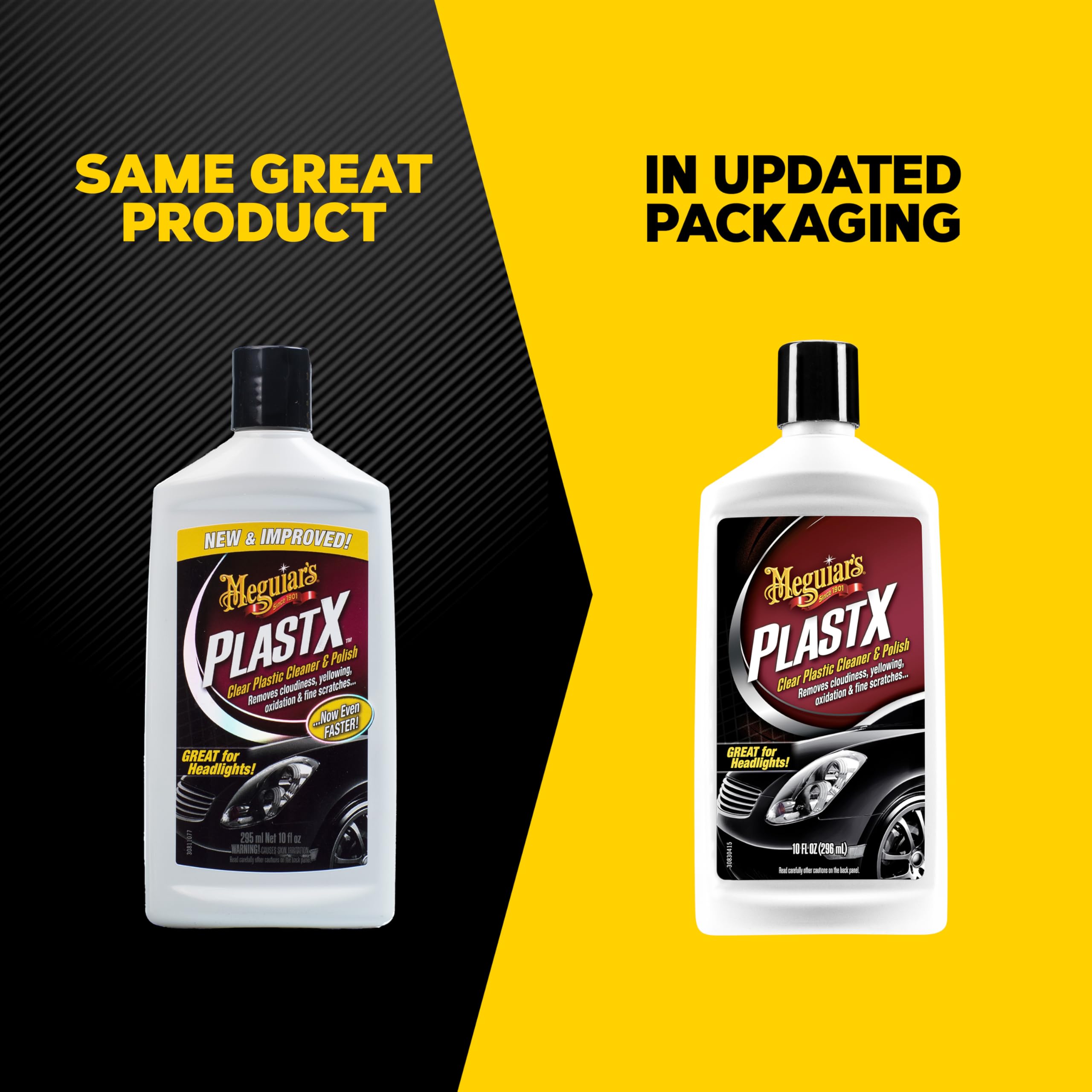 Meguiar's G12310EU PlastX Kunststoffpolitur, 295ml