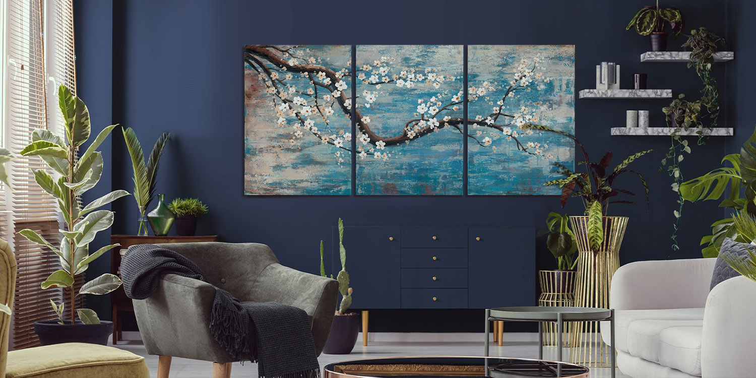 Amazon.com: amatop Wall Art for Living Room 100% Hand