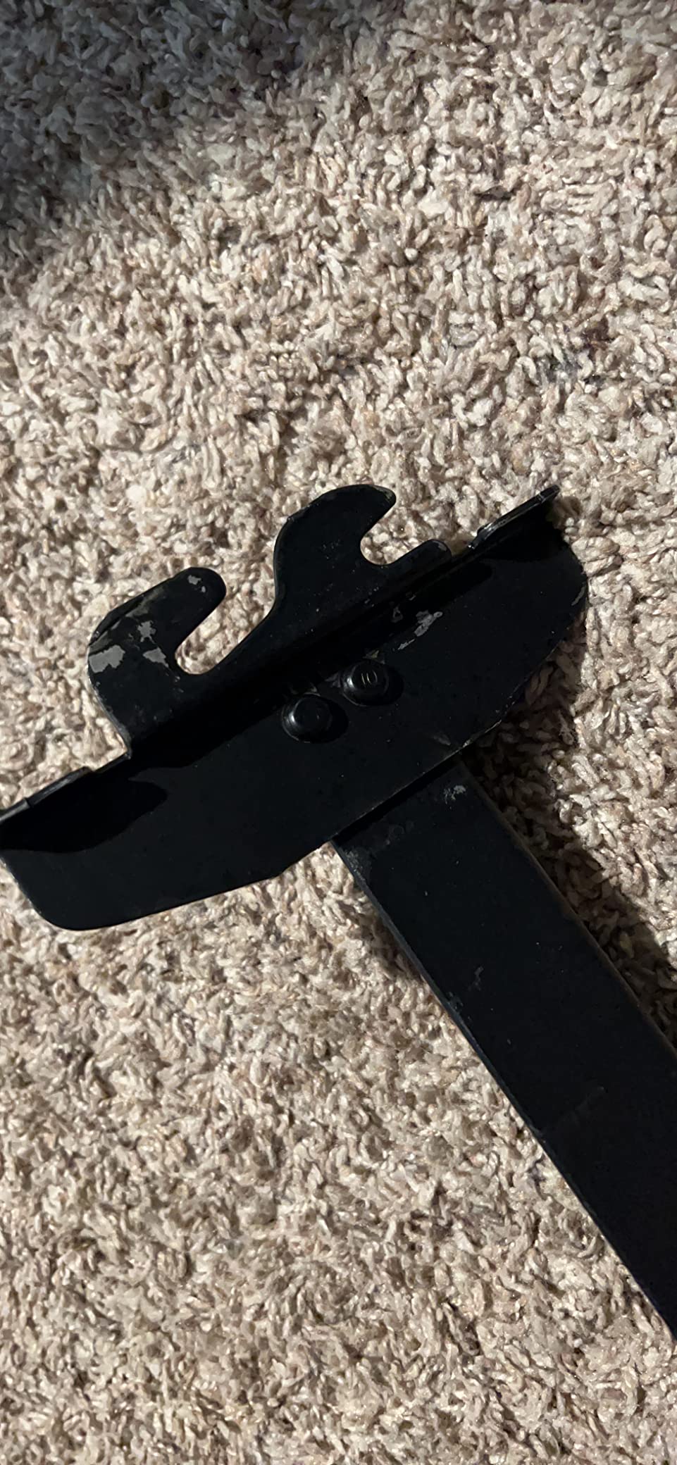 18/mo Finance Steel Bed Side Rails with HookOn Claws, 76" Long for Twin & Full Size Beds