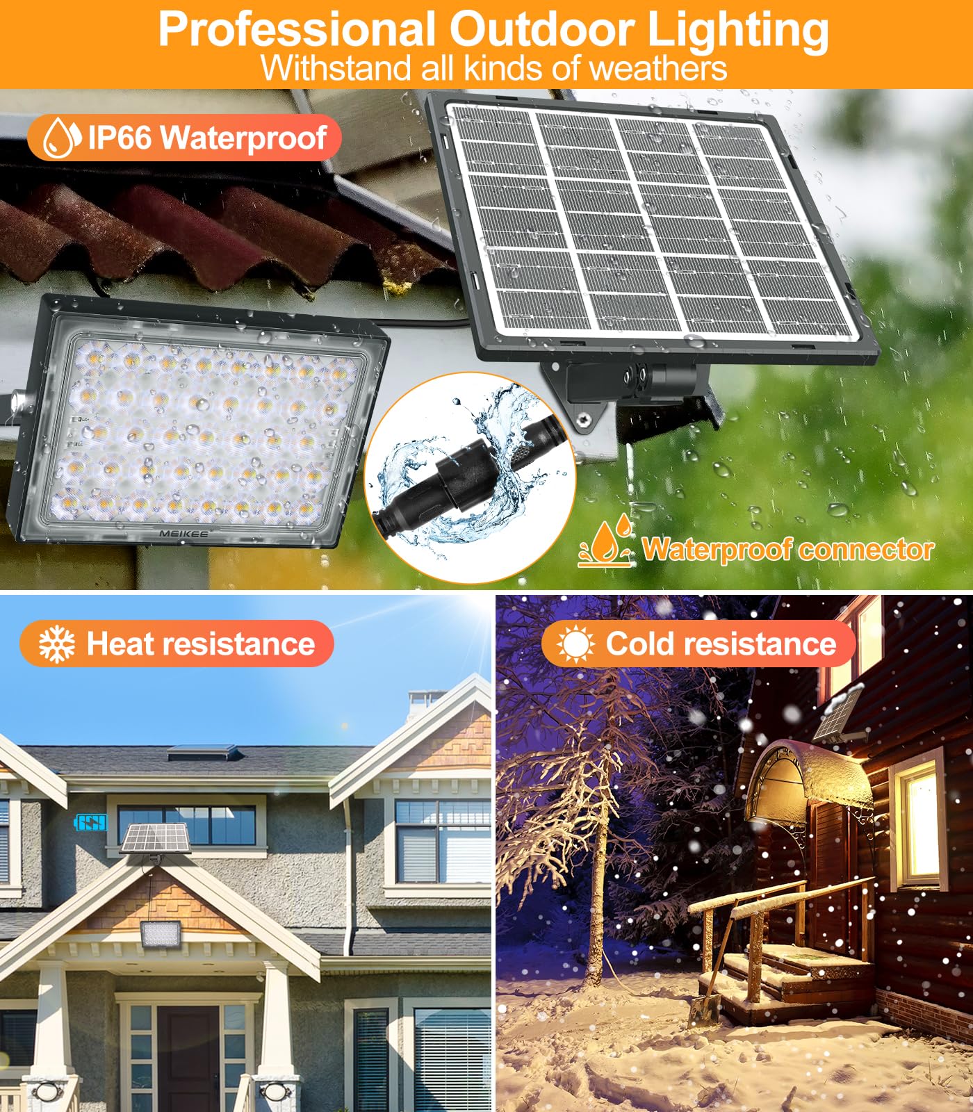 Philips LED-buitenspot op zonne-energie Tylus, zwart 3.000K sensor