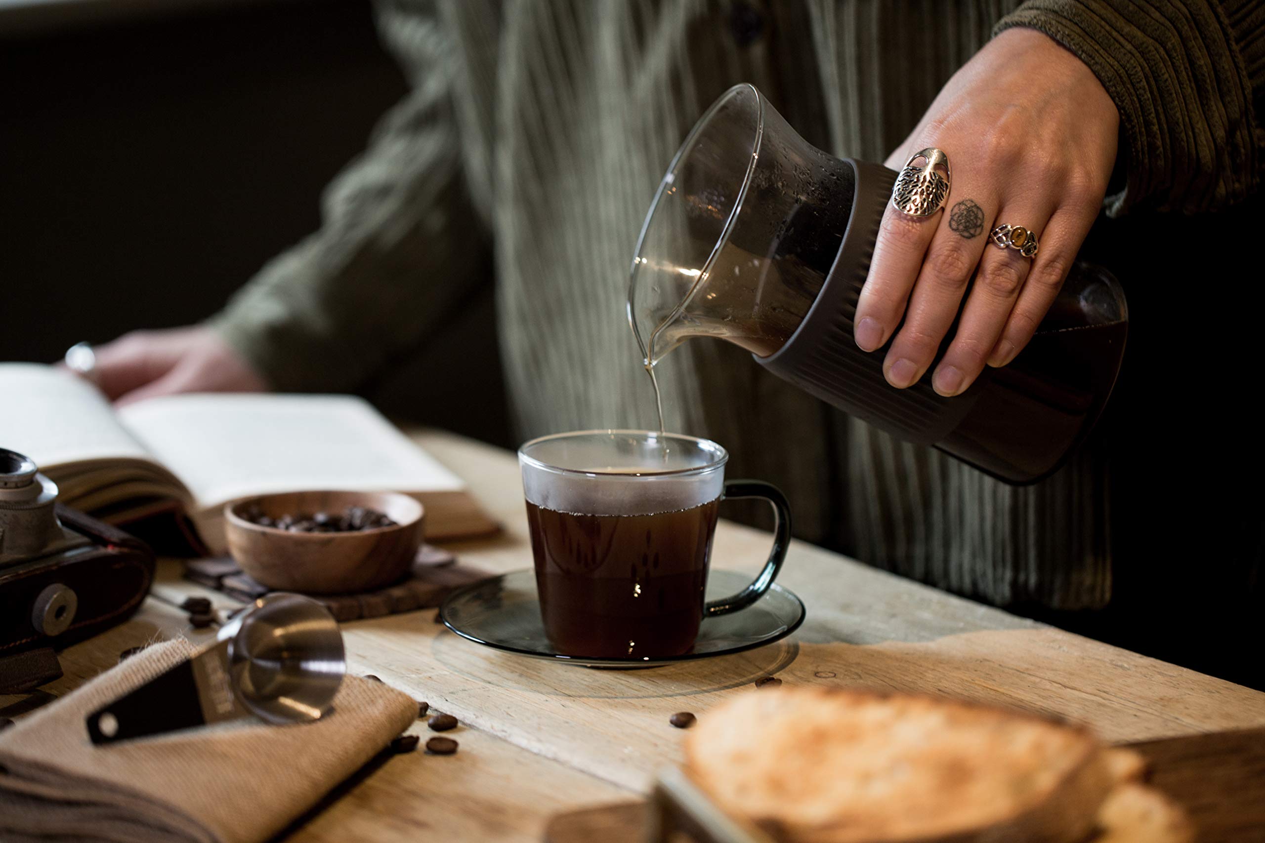 La Cafetière Seattle Drip zestaw do kawy w pudełku upominkowym, 3 sztuki