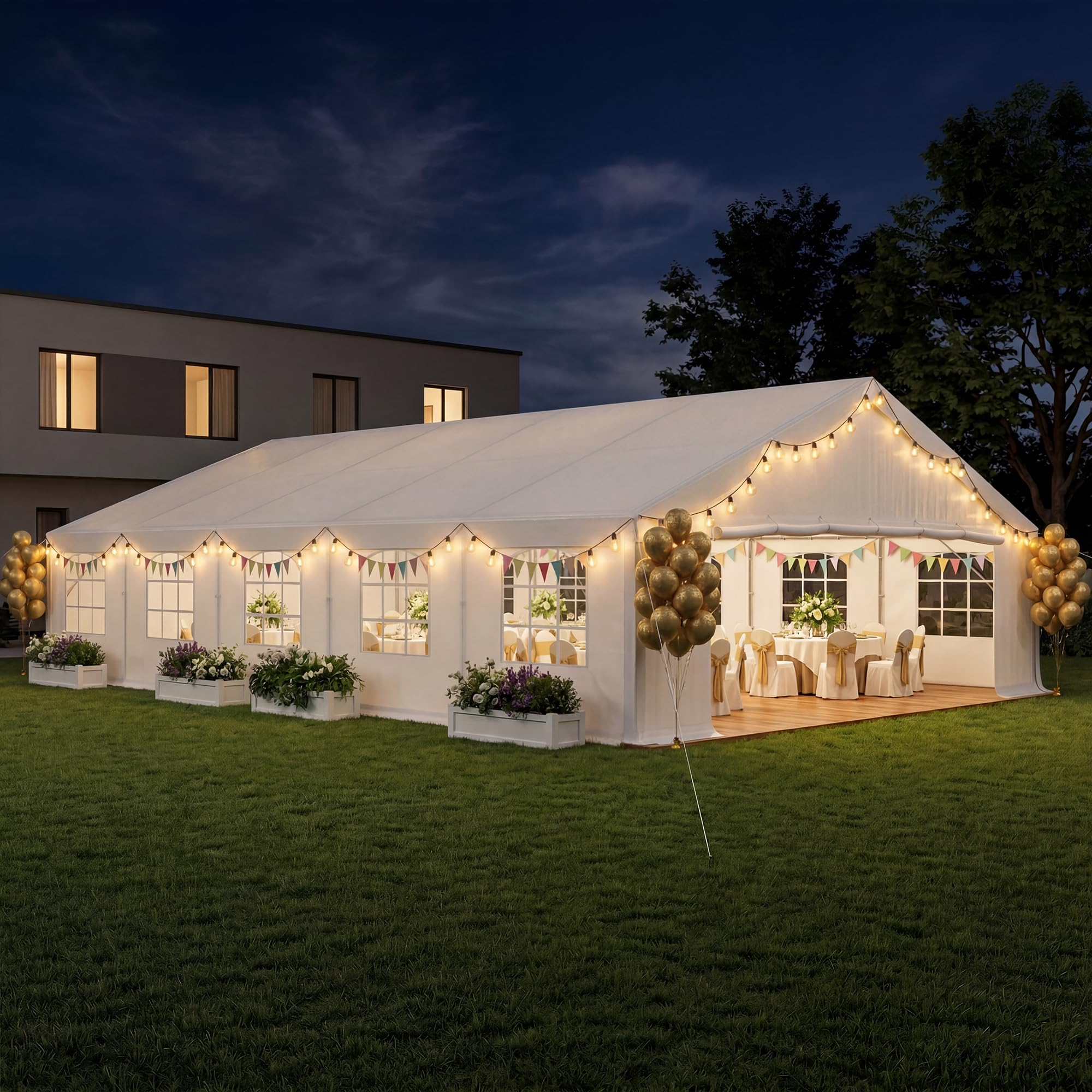 Polar Aurora 20x30 Party Tent