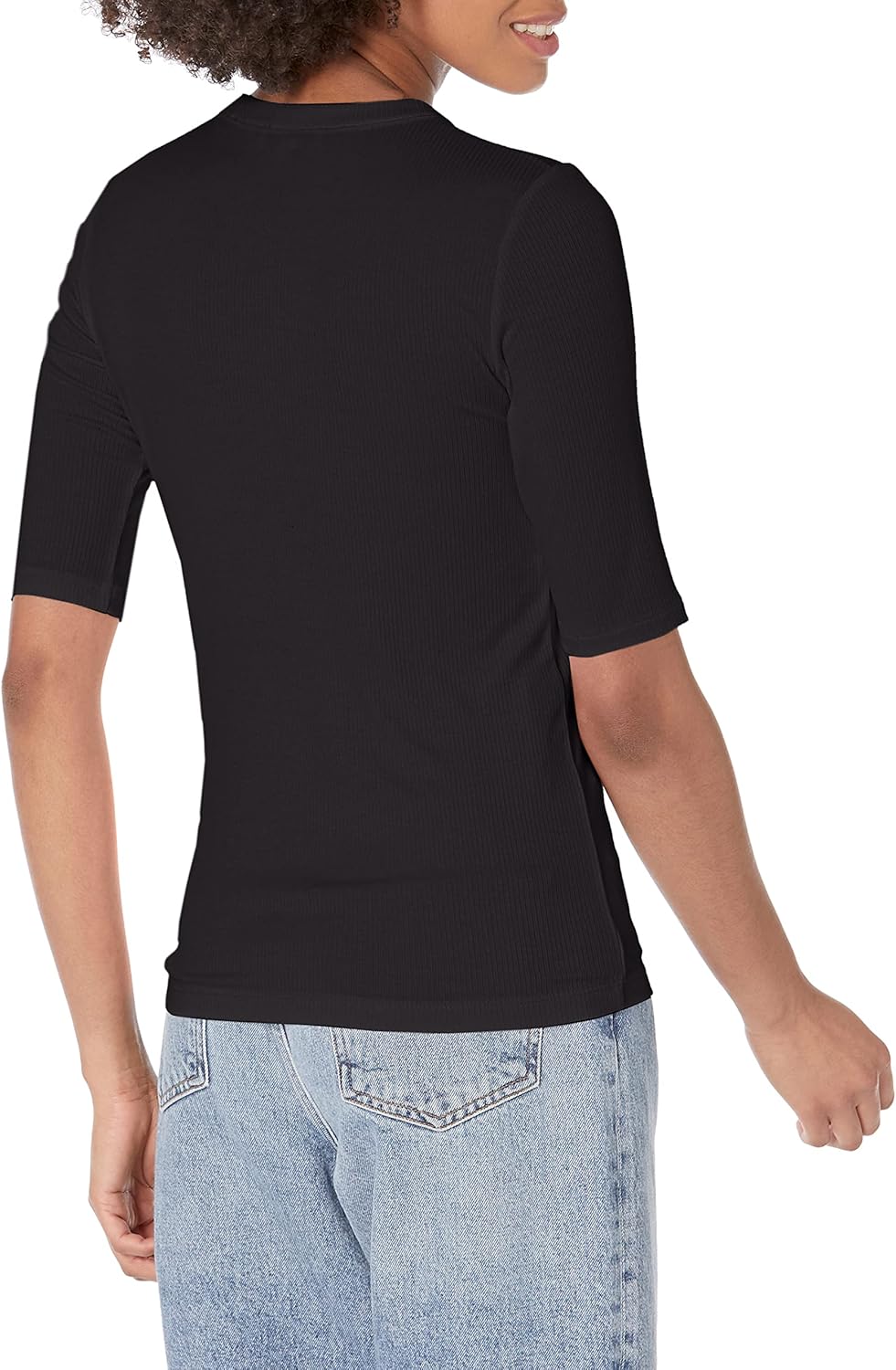 Vince Women's Rib Elbow Sleeve Henley - Image 2