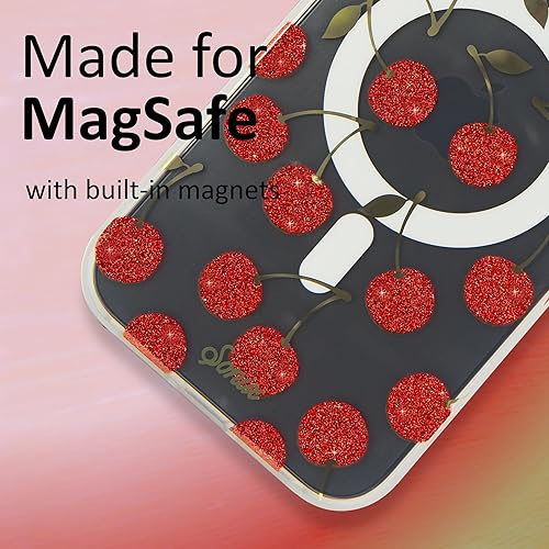 Miniatura 3 de Sonix Funda para iPhone 14 Pro Max Compatible con MagSafe Probada contra caídas de 10 pies Cereza en la parte superior