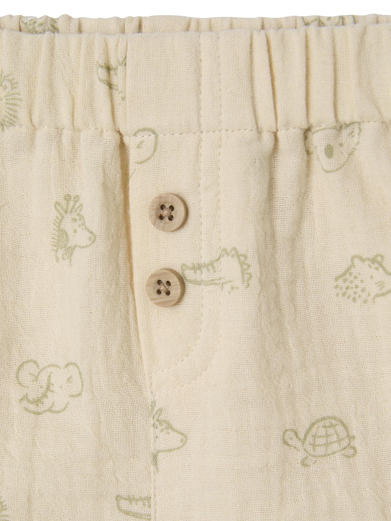 Vertbaudet 2er-Pack Baby Shorts mit Dschungelmuster