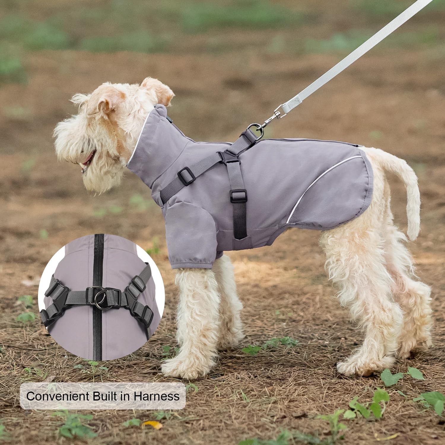 Couche Chien Femelle Reebok Dog Raincoat Dog Coat With Hoodie