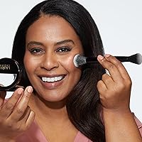 Vista 134 de LAURA GELLER NEW YORK - Brocha de sombra de ojos, mango de madera negra