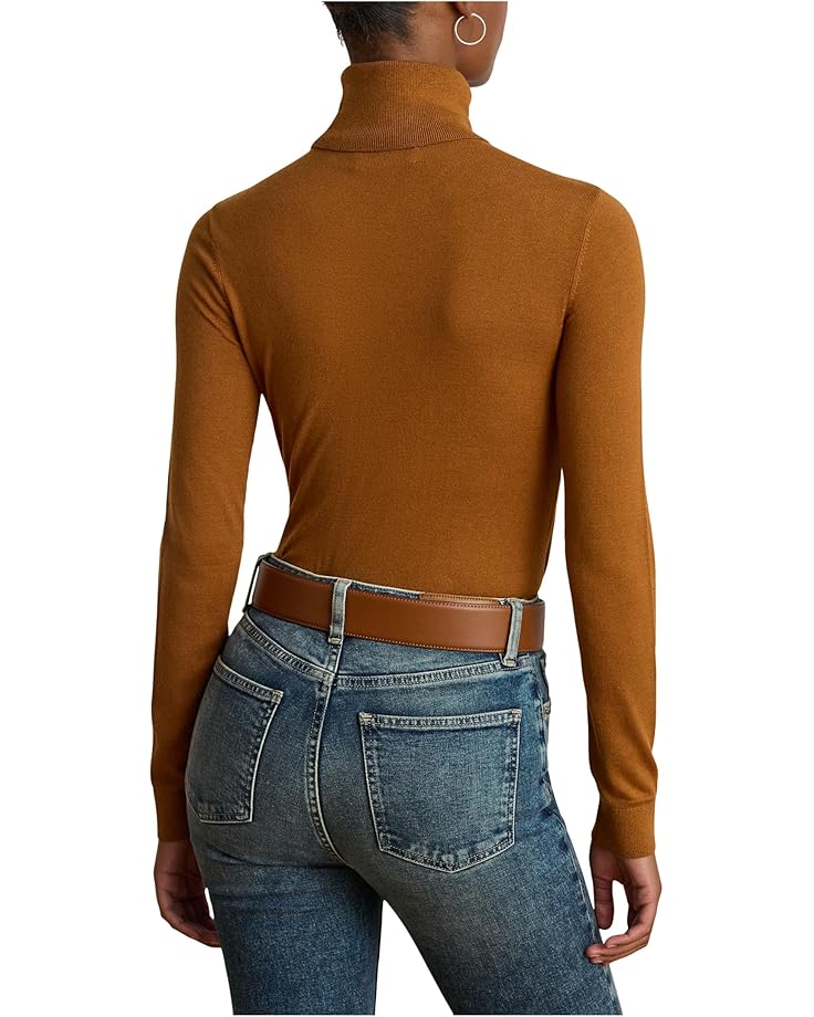 Lauren Ralph Lauren Silk-Blend Turtleneck Sweater - #2 of 3