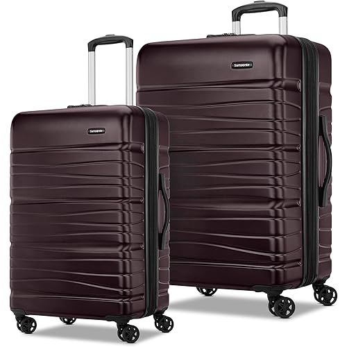 Samsonite Evolve SE Hardside Expandable Luggage with Spinners | Cordovan | 2PC SET (Carry-on/Large)