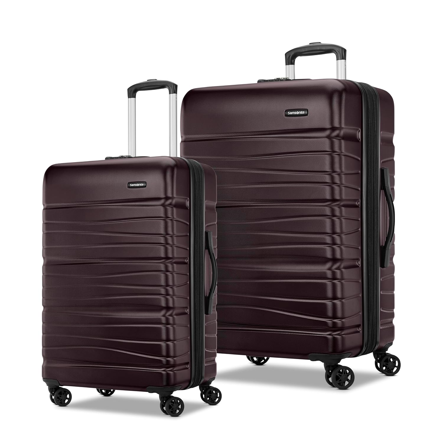 Samsonite Samsonite Evolve Se Hardside Expandable Luggage with Double Spinner Wheels, Cordovan, 2PC SET (CO/L), Evolve Se Hardside Expandable Luggage With Double Spinner Wheels