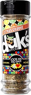 DAK's Spices Citrus Groove Blend | 100% Salt & Sugar Free | Healthy Seasoning | MSG, Preservative & Potassium Chloride Free | Low Carb & Keto Friendly | Perfect for Adding Flavor to Recipes | 1.5 oz