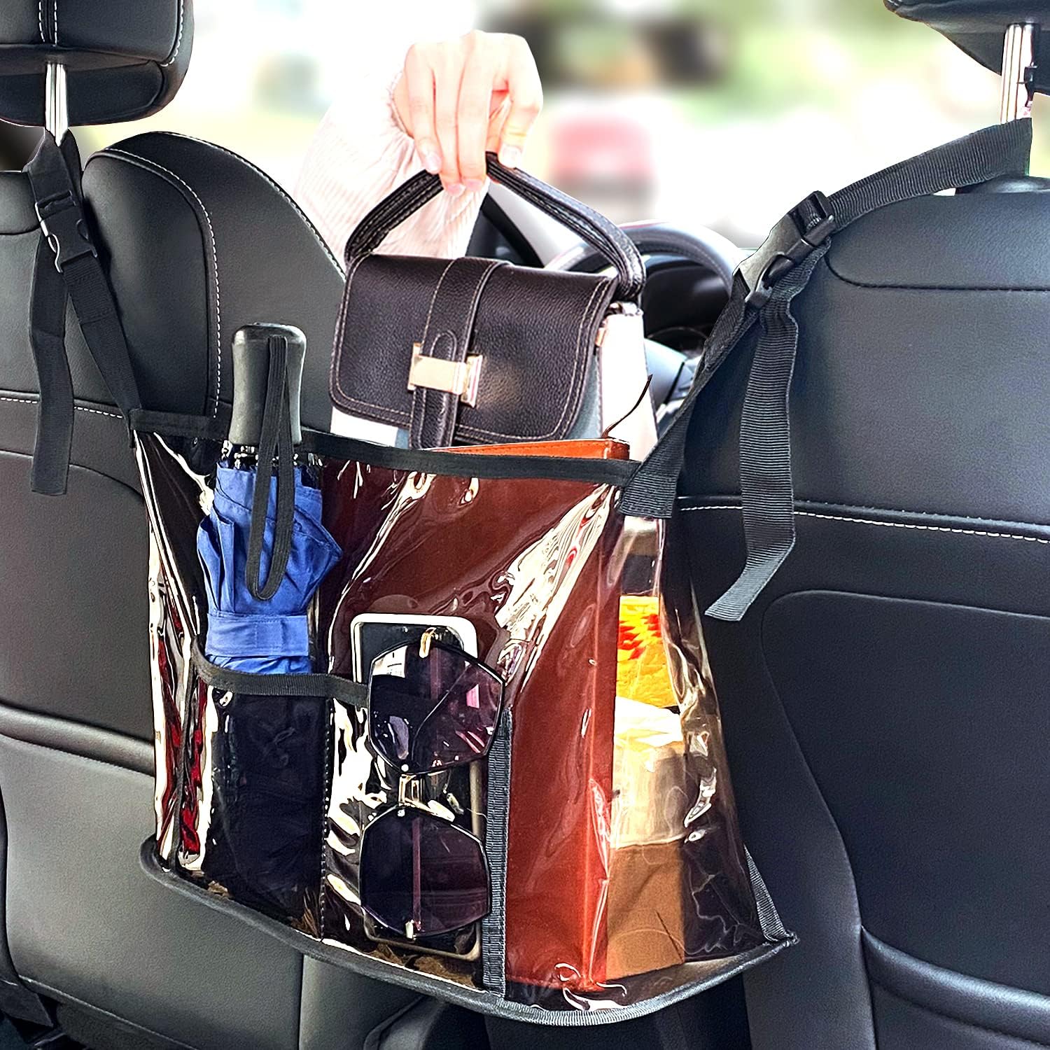 DORPU Organizer 3 Pocket Translucent Backseat Photo
