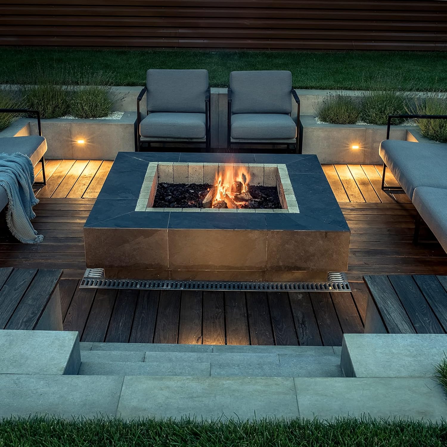 Heavy Duty Propane Gas Fire Pit Kit DIY Upgrade, Cambodia Ubuy