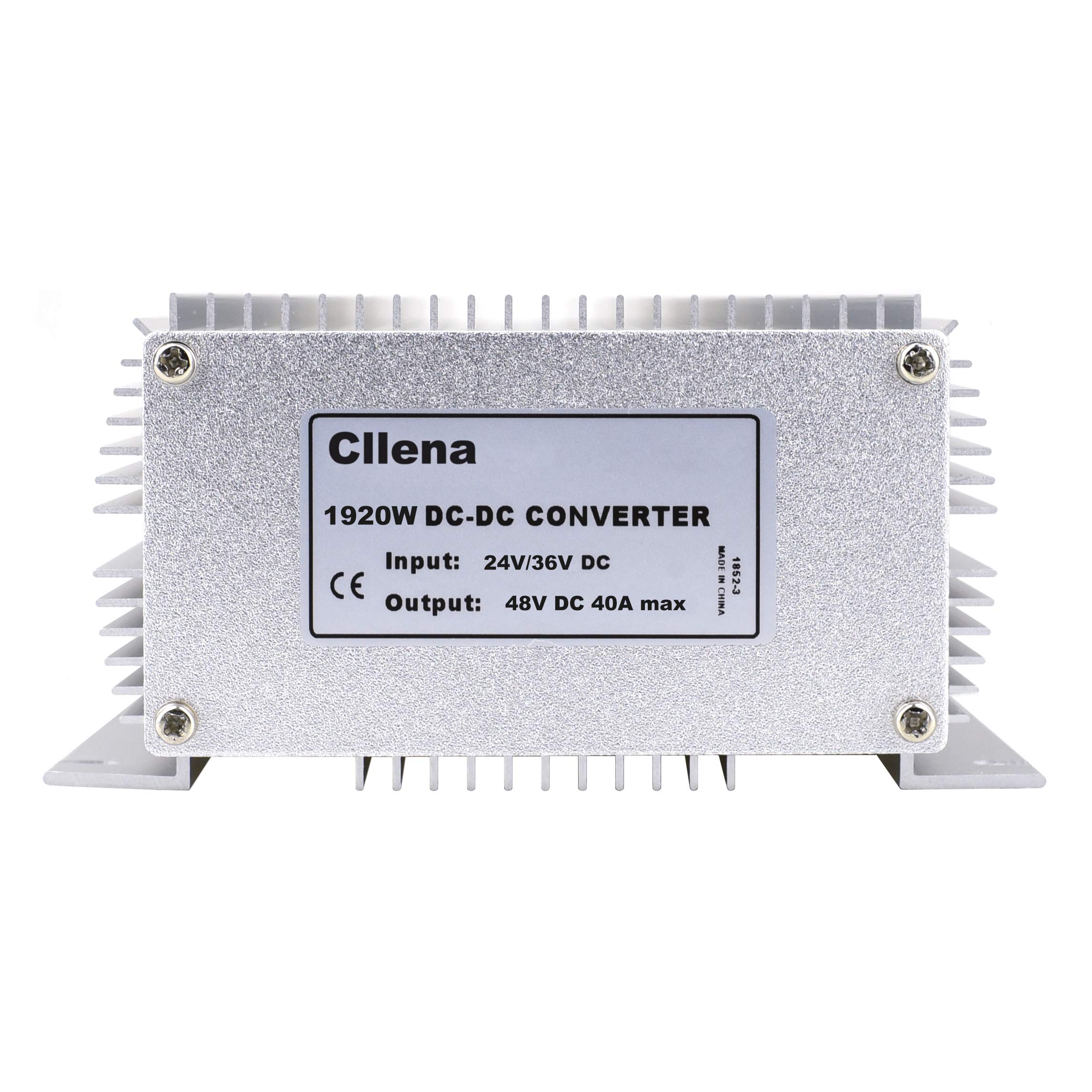 Convertitore di tensione impermeabile DC/DC 24V 36V a 48V Boost Converter 40A 1920W Step Up modulo regolatore di tensione per auto alimentatore trasformatore di tensione (ingresso 20V-42V)