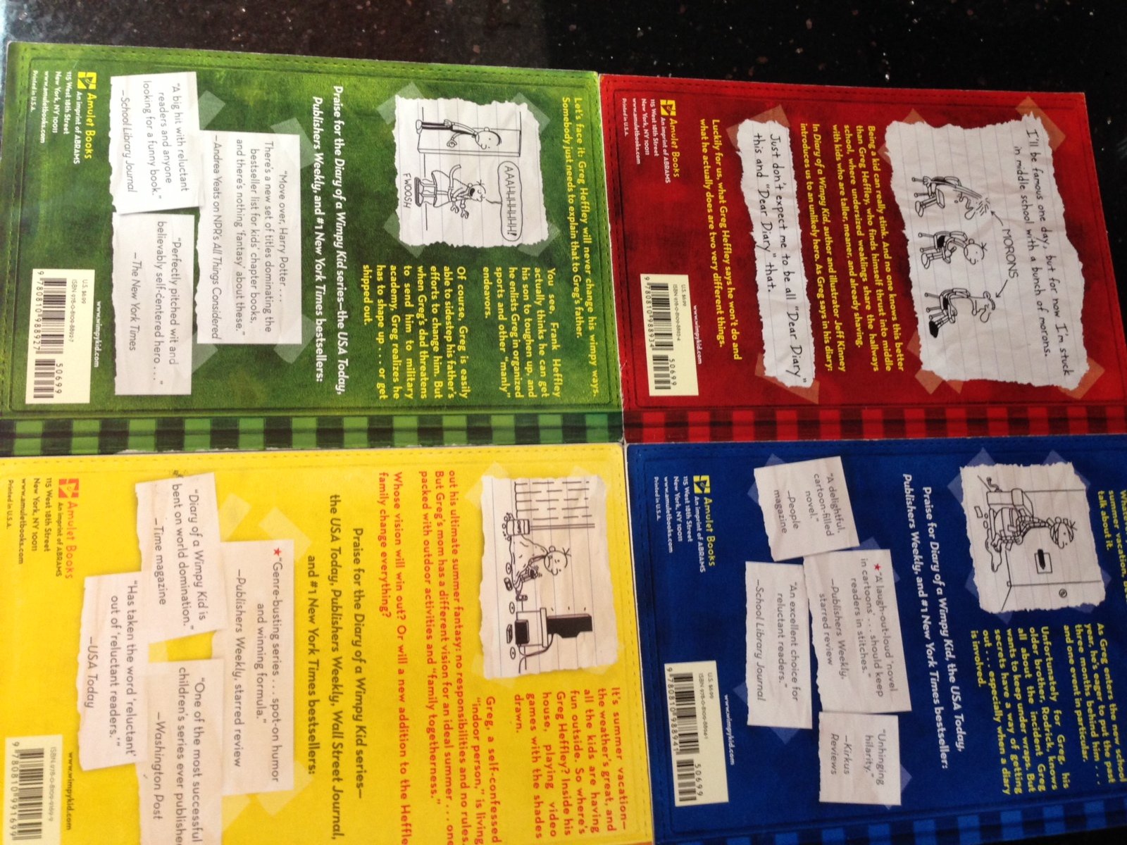 Diary of a Wimpy Kid Box of Books (1-4) - Image 6