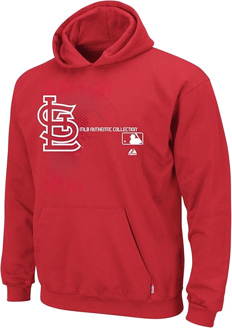 Amazon.com : MLB Boys' St. Louis Cardinals Authentic Collection Change Up Hooded Perfect Fleece 