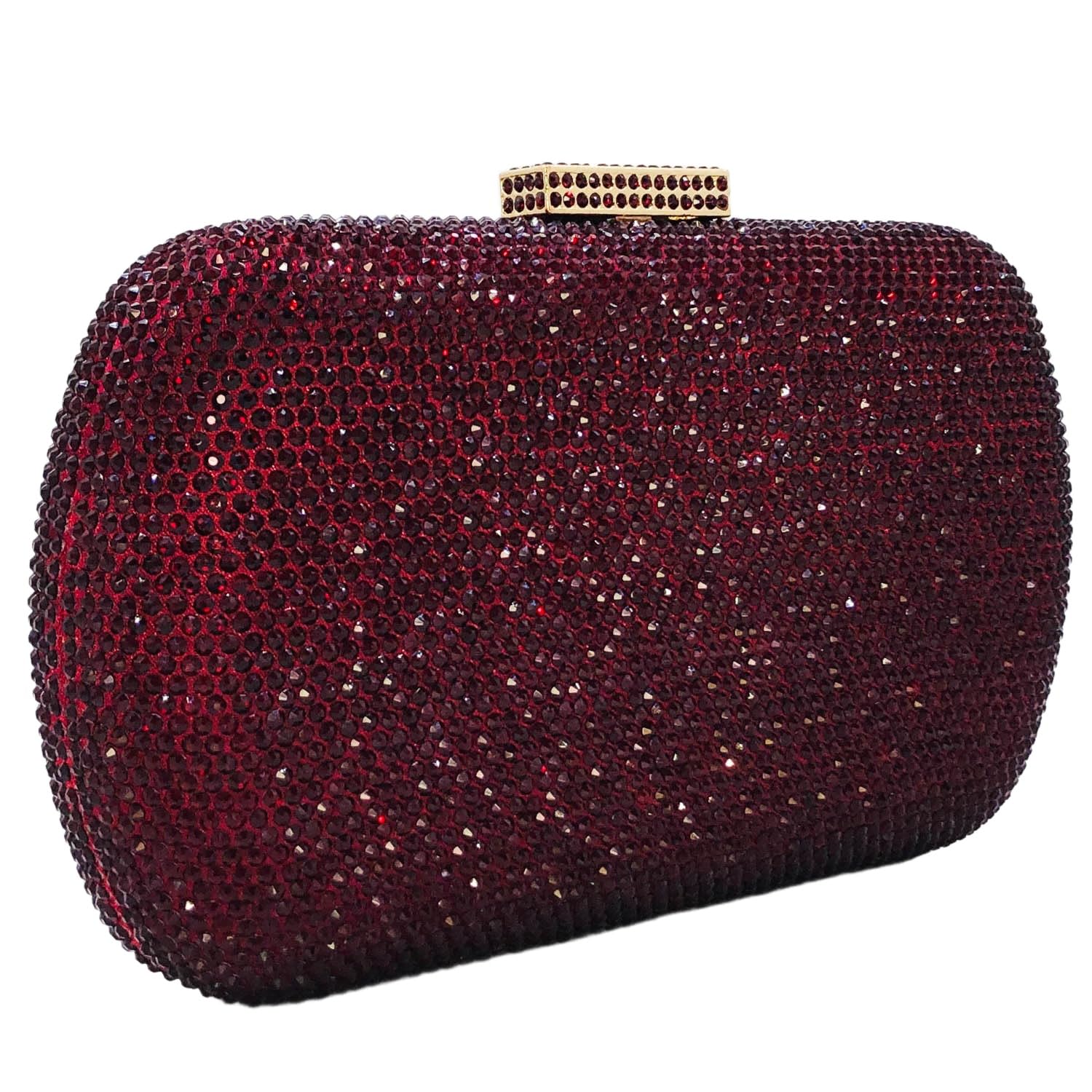 Boutique De FGG Mini bolso de mano de diamantes de imitación, bolsos de noche y bolsos de mano para mujer, bolso de mano de cristal, bolsos de mano de boda