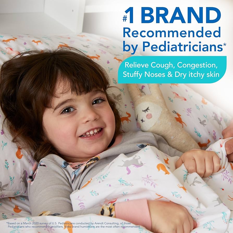 Vicks 3-in-1 SleepyTime Humidifier with Night Light and Diffuser