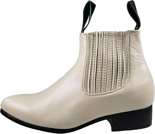 Amazon.com: Botin Charro La Barca 500 Tradicional Botines Cuero Color Hueso  : Ropa, Zapatos y Joyería