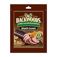 Vista 1 de LEM Backwoods - Salchicha condimentada curada, con paquete de cura
