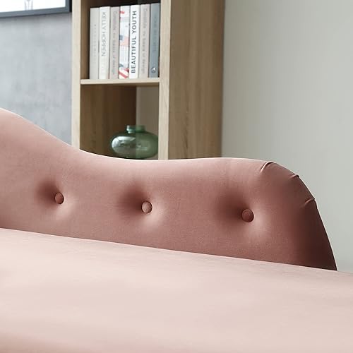 Miniatura 23 de HomSof Silla moderna de interior con tumbona sin brazos con patas de madera maciza Rosa,Naranja,https://www.amazon.com/dp/undefined