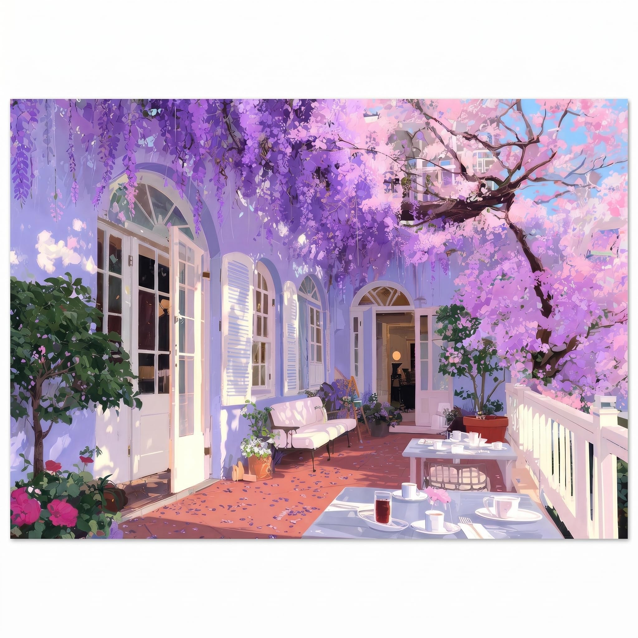 1000 Piece Botanical Puzzle - Fantasy Garden -12