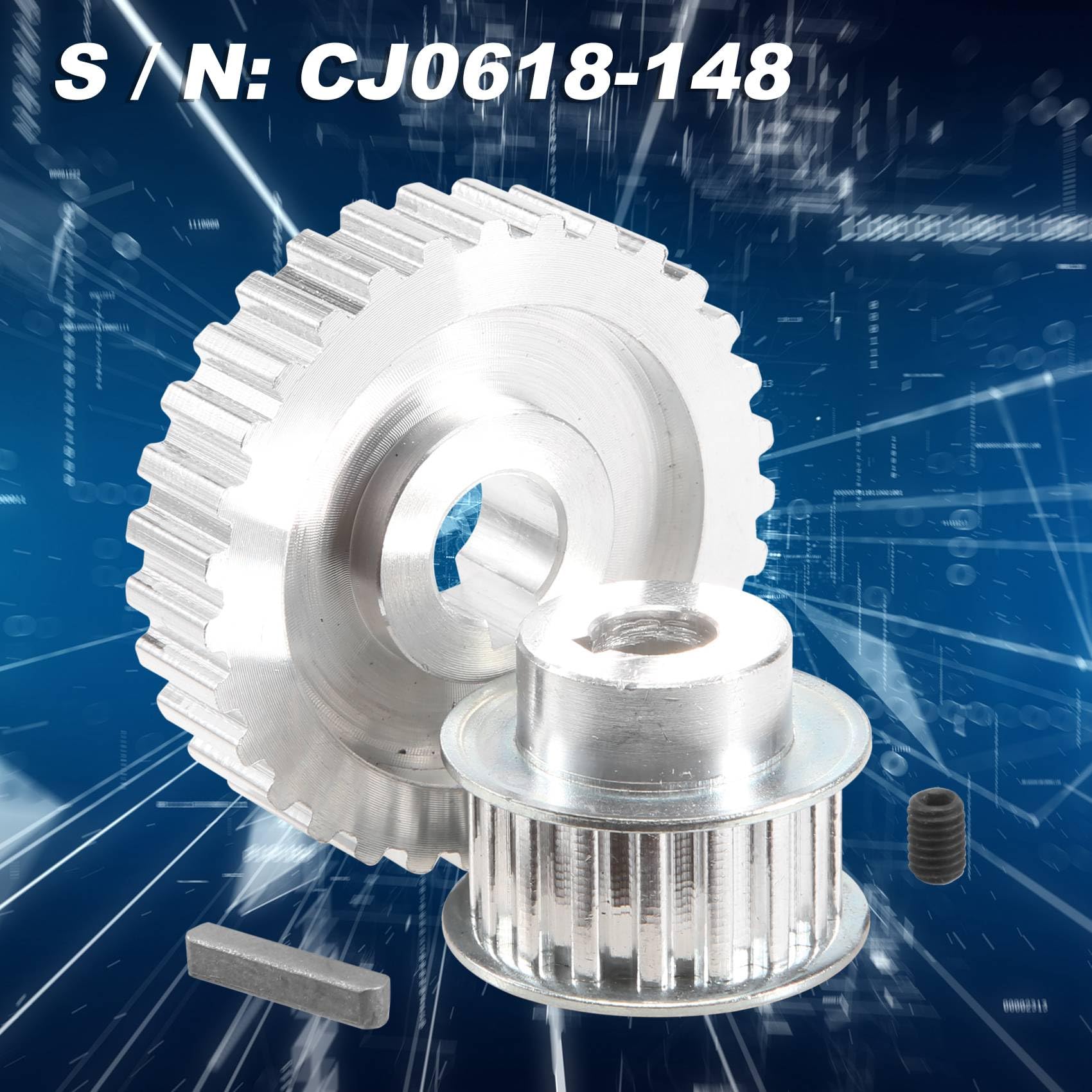 2 StüCke Metall Synchron Scheibe Getriebe Motor Riemen Antriebs Rad Getriebe S Cj0618 Mini Dreh Maschine Getriebe, Metall Schneide Maschine Getriebe