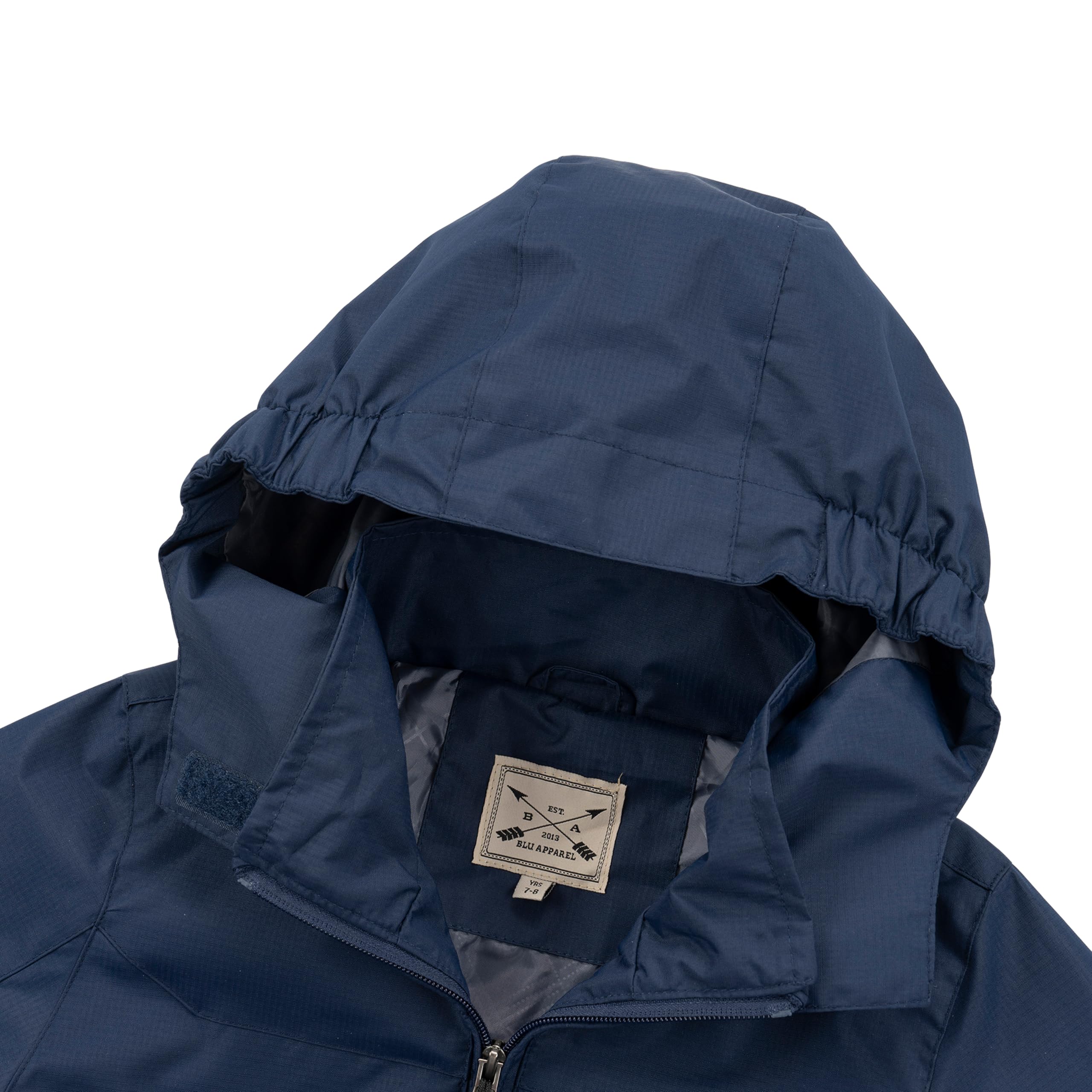 Blu Apparel Veste imperméable pour enfants idéale pour l'école, la marche, le vent