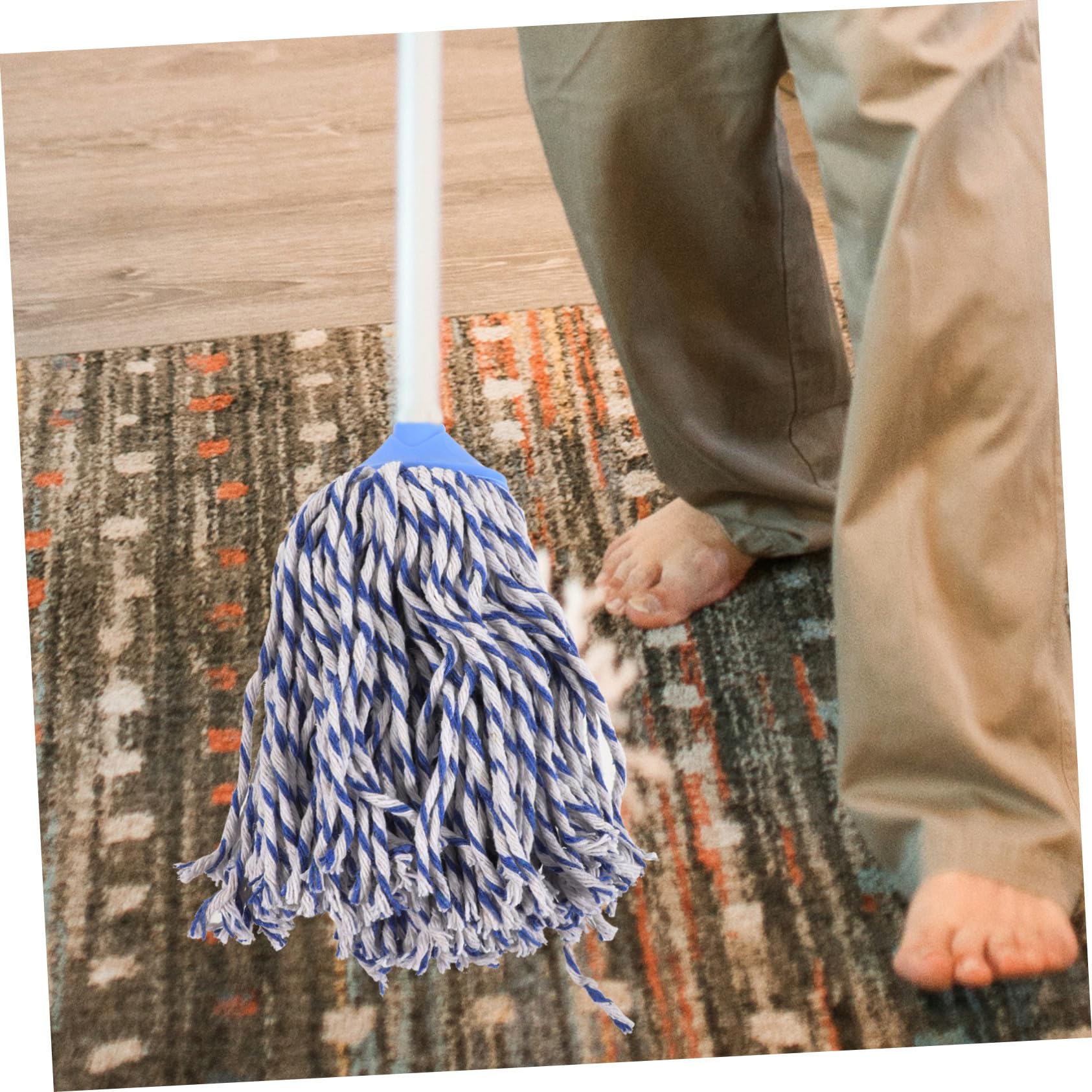 3 Piezas Cabezal de Mopa de Repuesto para Fregona Mop de Absorción de Agua Accesorio de Limpieza Práctico para Hogar Recambio de Reutilizable para Eliminación de Manchas