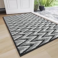 Vista 11 de Tapete para Puerta Interior 36x60 Pulgadas Resistente a la Suciedad y Absorbente, Tapetes de Piso con Respaldo de Goma Antideslizante, Tapete