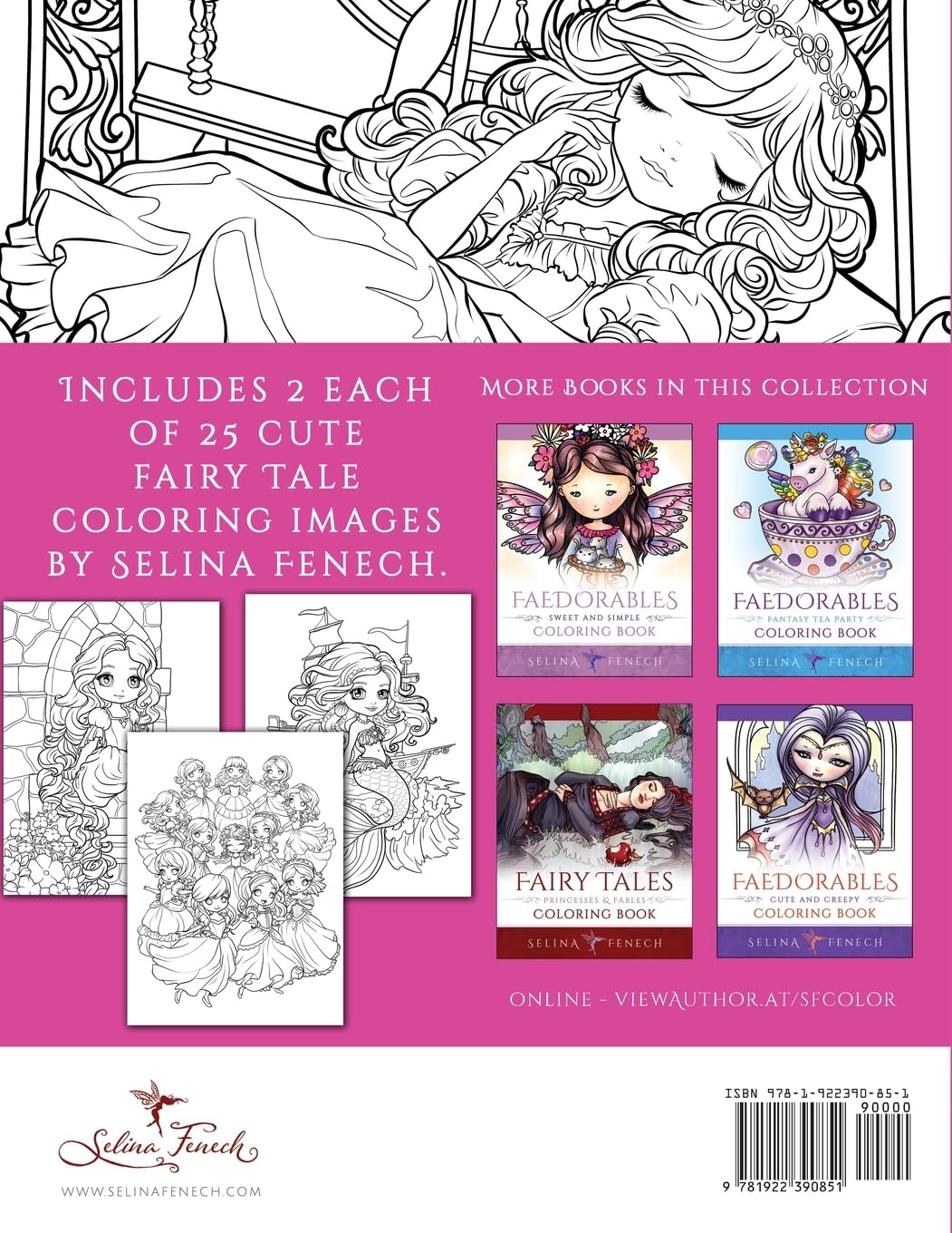 Cute Fairy Tales, Princesses, and Fables Coloring Book