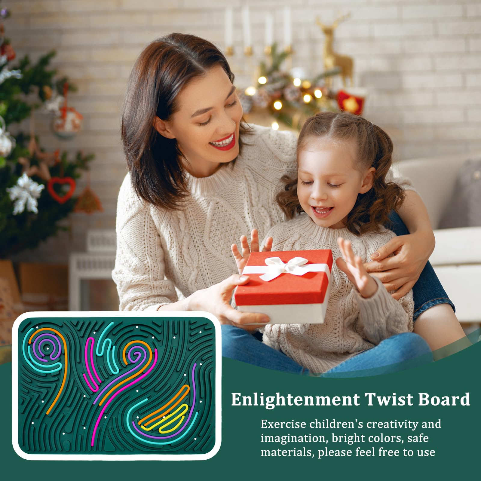 OMJMYY Sensory Activity Board 20 x 29.5 cm Scheda di attività Sensoriale Silicone Fidget Toy Sensorik Activity Board con Borsa da Viaggio e 40 Corde per Bambini e Adulti ADHD Ansia Stress Autismo