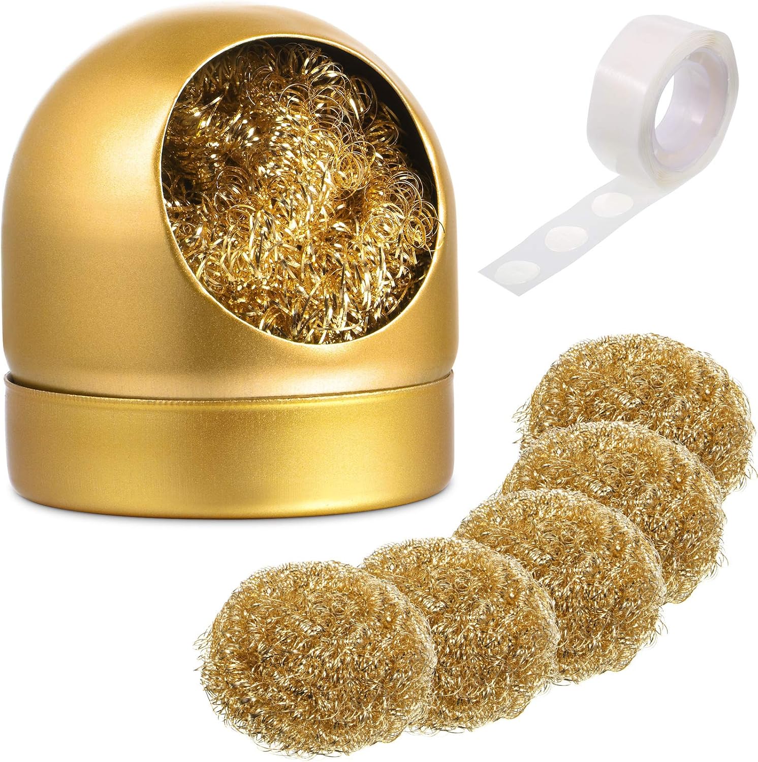 Soldering Iron Tip Cleaner, Brass Tip Cleaner Kit Solder Tip Cleaning Wire And Holder Station With Pcb Board Welding Assist Function For Cleaning Soldering Irons And Tips