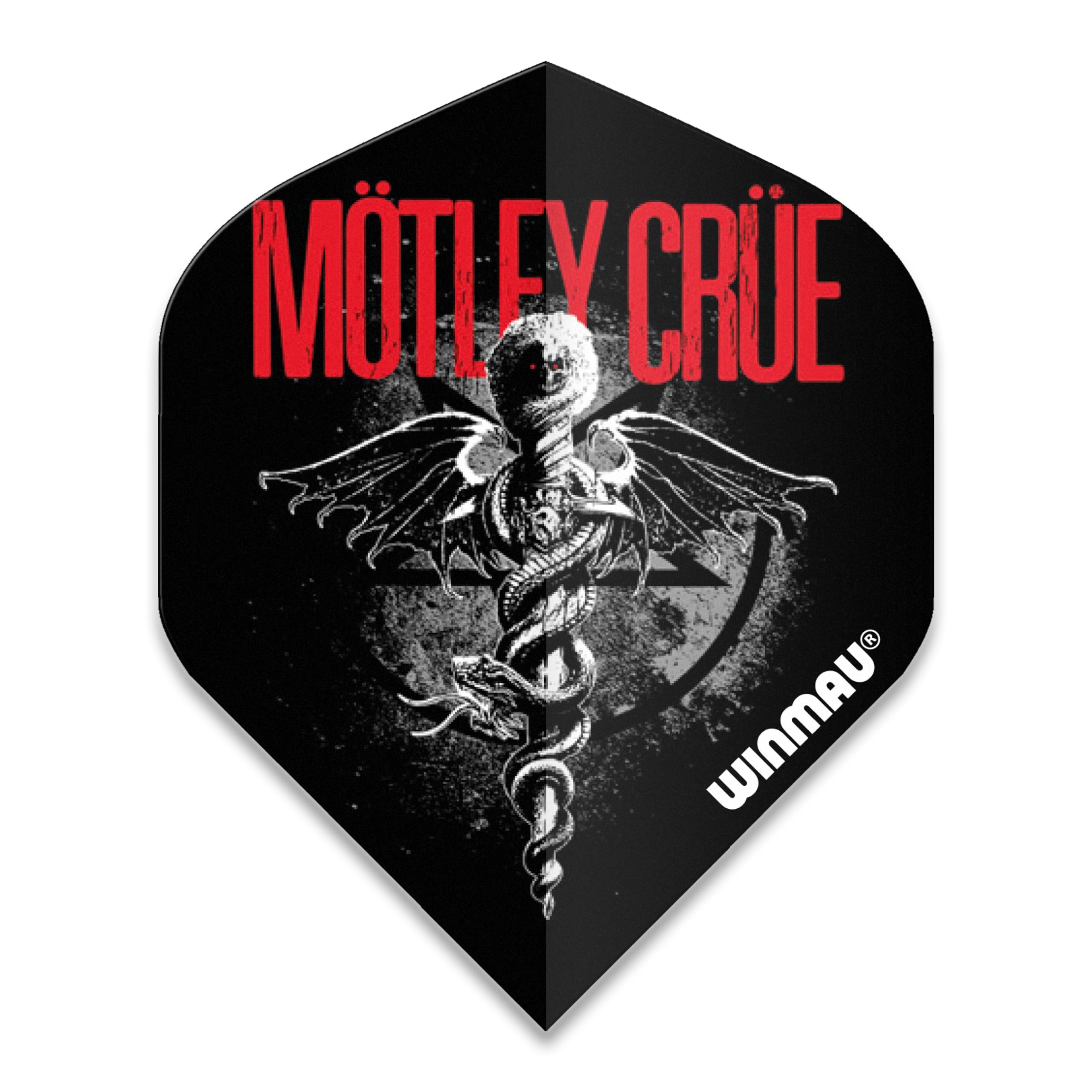 WINMAU Rock Legends Dart Flights - 10 Sets Per Pack (Total 30 Dart Flights) Available in Varying Designs (Motley Crue, Feel Good) - Image 3