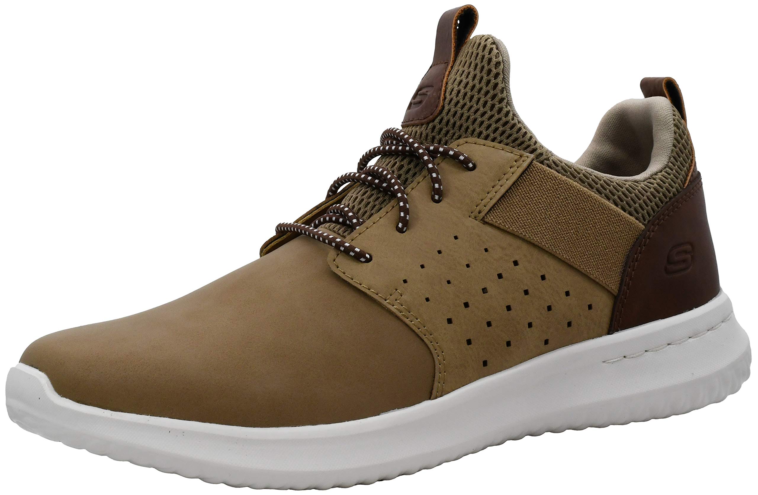 Skechers Herren-Schuhe Delson – Axton, Braun (hellbraun), 45.5 EU