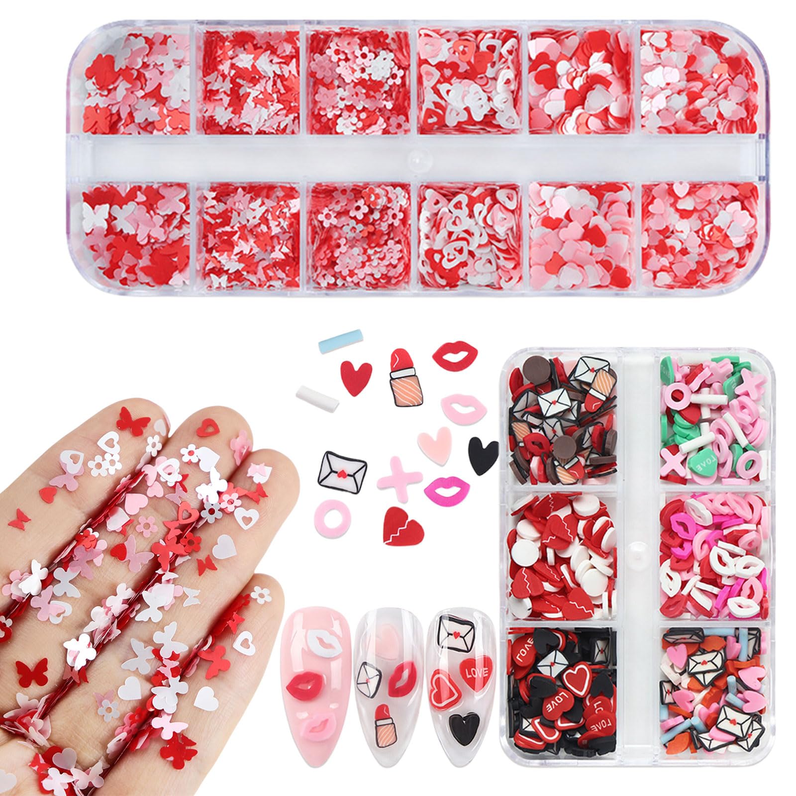 ネイルパーツ 蝶型 スパンコール ホログラム 24色 ジェルネイル レジン