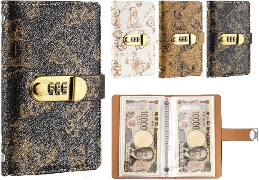 Amazon.co.jp: Pochitto Mise 貯金箱 お札 100枚収納可能 貯金ファイル