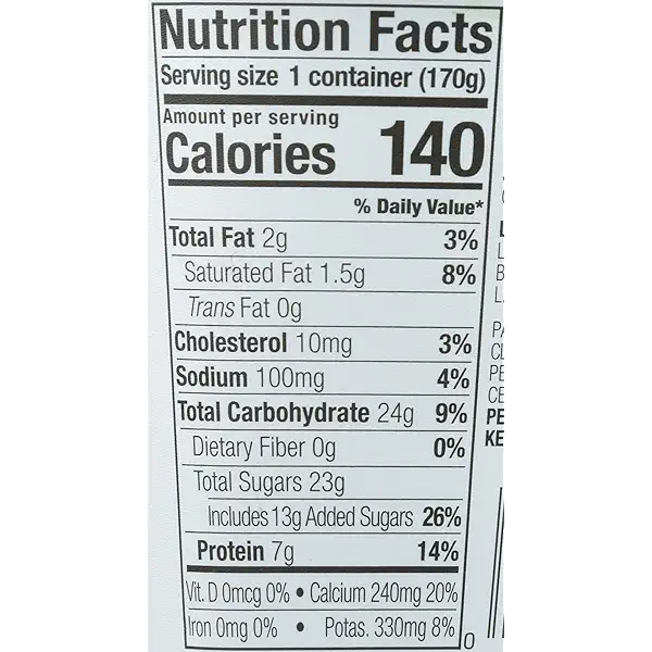 CLOVER SONOMA Organic Low Fat Blueberry Yogurt, 5.3 OZ 4