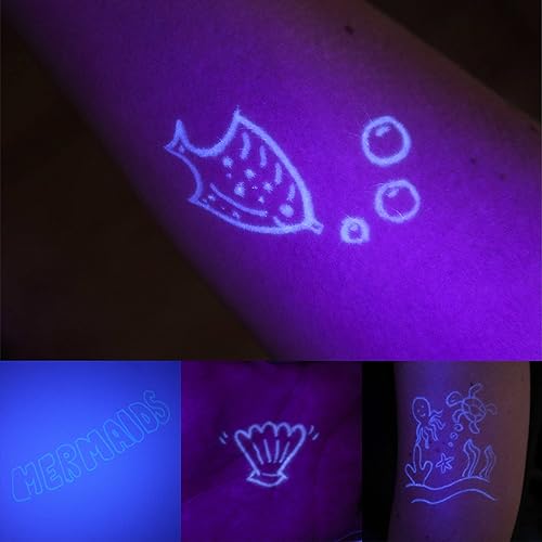 Miniatura 3 de BONNYCO Bolígrafo de tinta invisible y cuaderno de 32 recuerdos de fiesta de sirena para niños  Bolígrafo espía suministros de fiesta de sirena,